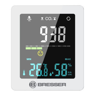 Монітор якості повітря Bresser CO² Smile (12186) 932395 Монітор якості повітря Bresser CO² Smile (12186) 932395