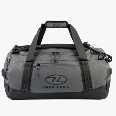 Сумка дорожня водозахисна Highlander Hauler Duffel 45L Dark Grey (DB132-DGY) (931676)