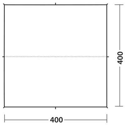 Тент Easy Camp Tarp 4 x 4 m Granite Grey (120329) (928286)