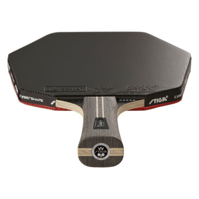 Ракетка для настільного тенісу Stiga Pro Carbon Plus Cybershape 5 Star FL (1215-0401-35) (931184)