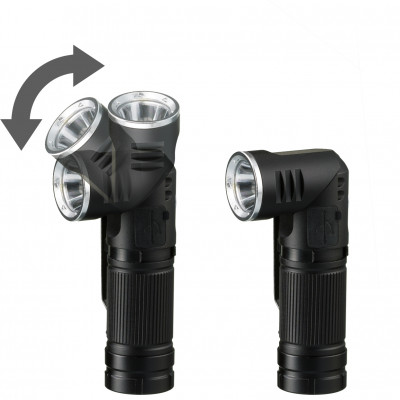 Ліхтар налобний National Geographic Iluminos Led Flashlight head mount 450 lm (9082500) (930140)