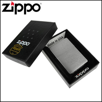 Запальничка Zippo VINTAGE BRUSHED CHROME 230