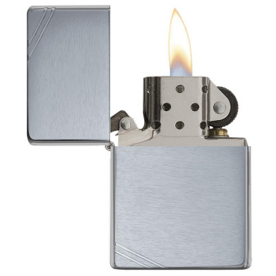 Запальничка Zippo VINTAGE BRUSHED CHROME 230