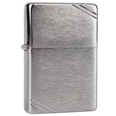 Запальничка Zippo VINTAGE BRUSHED CHROME 230