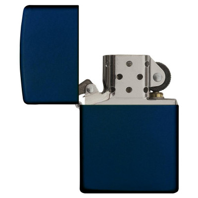 Запальничка Zippo (Зіппо) 239 NAVY MATTE w/ZIPPO LOGO 239