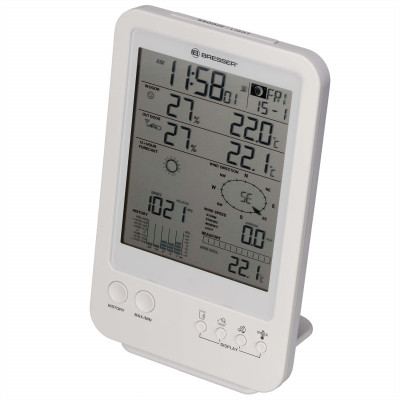 Метеостанція Bresser Weather Center 5-in-1 White (7002511) (925915)