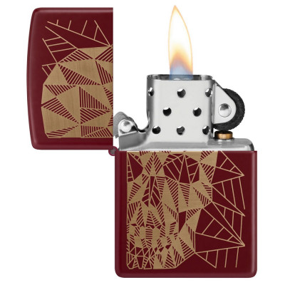 Запальничка Zippo (Зіппо) Geometric Skull 46835 Запальничка Zippo (Зіппо) Geometric Skull 46835