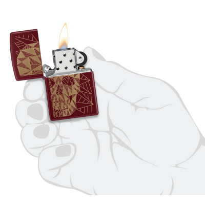Запальничка Zippo (Зіппо) Geometric Skull 46835 Запальничка Zippo (Зіппо) Geometric Skull 46835
