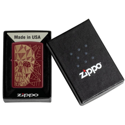Запальничка Zippo (Зіппо) Geometric Skull 46835 Запальничка Zippo (Зіппо) Geometric Skull 46835