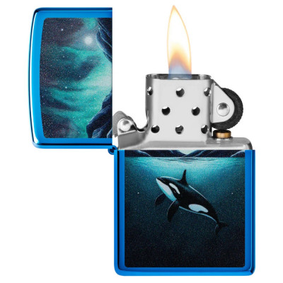 Запальничка Zippo (Зіппо) Whale Design 48984 Запальничка Zippo (Зіппо) Whale Design 48984