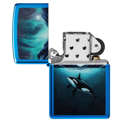 Запальничка Zippo (Зіппо) Whale Design 48984 Запальничка Zippo (Зіппо) Whale Design 48984
