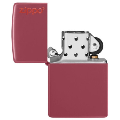 Запальничка Zippo Red Brick Zippo Logo 49844 ZL