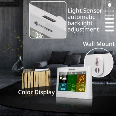 Метеостанція Bresser 5-in-1 Comfort Weather Center White (7002550GYE000) 930584 Метеостанція Bresser 5-in-1 Comfort Weather Center White (7002550GYE000) 930584