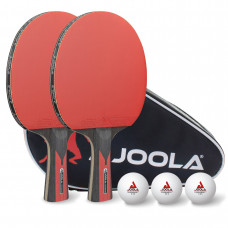 Набір для настільного тенісу Joola Duo Carbon 2 Bats 3 Balls (54822) (930808)