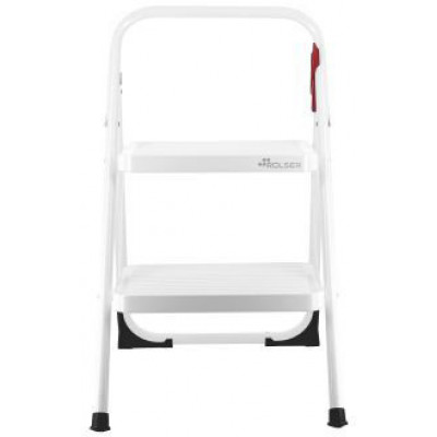 Драбина Rolser Taburete M/10 UNE 2 щаблі Blanco (MET003-1024) (931176)