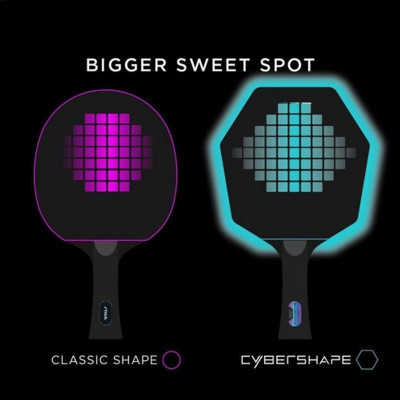 Ракетка для настільного тенісу Stiga Pro Carbon Plus Cybershape 5 Star FL (1215-0401-35) (931184)
