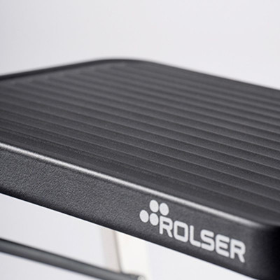 Драбина Rolser Taburete M/11 UNE 3 щаблі  Antracita (MET004-1021) (928602)