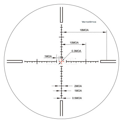 Приціл оптичний Vector Optics Aston 5-30x56 (30 mm) SFP illum. (SCOL-24)