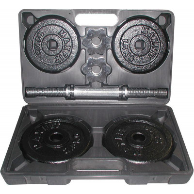 Гантель збірна Toorx 10 кг з кейсом (VAL-10DGN) (931418)