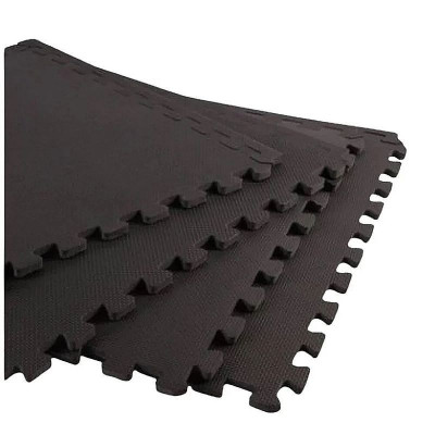 Килимок пазл Toorx Interlocking 4 елементи 61 х 61 х 1,2 см Antracite (MAT-60) (931144)