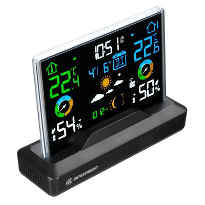 Метеостанція Bresser Colour Weather Station with Frameless Display (11341) 932391 Метеостанція Bresser Colour Weather Station with Frameless Display (11341) 932391