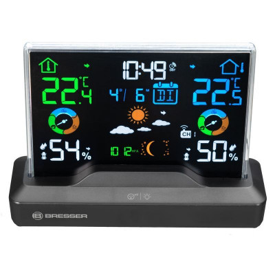 Метеостанція Bresser Colour Weather Station with Frameless Display (11341) 932391 Метеостанція Bresser Colour Weather Station with Frameless Display (11341) 932391