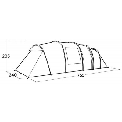 Намет восьмимісний Easy Camp Leka Twin 8 (120493) 931555