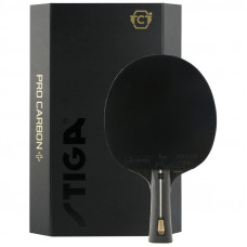 Ракетка для настільного тенісу Stiga Pro Carbon Plus 5 Star FL (1215-2820-01) (931105)