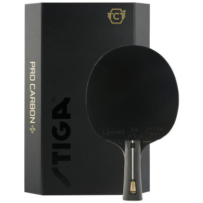 Ракетка для настільного тенісу Stiga Pro Carbon Plus 5 Star FL (1215-2820-01) (931105)
