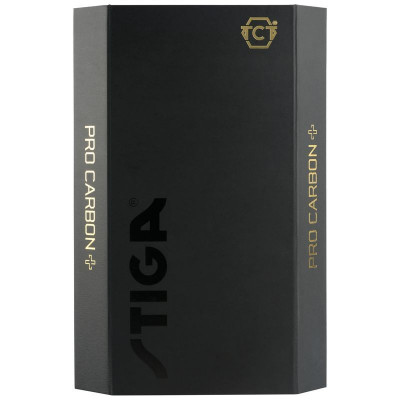 Ракетка для настільного тенісу Stiga Pro Carbon Plus 5 Star FL (1215-2820-01) (931105)