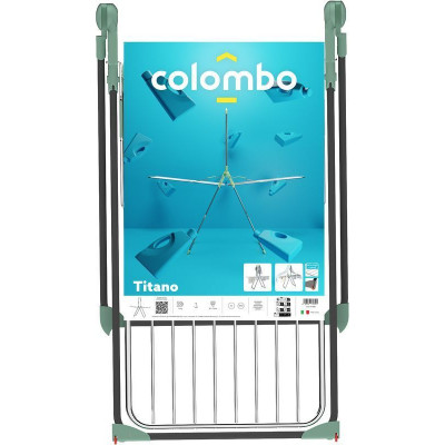Сушарка для білизни підлогова Colombo Titano (ST1000) (930496)