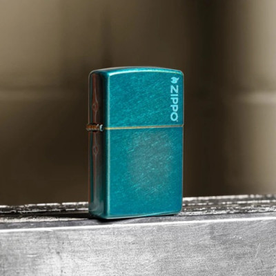 Запальничка Zippo (Зіппо) Candy Teal 24004 ZL Запальничка Zippo (Зіппо) Candy Teal 24004 ZL