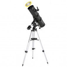 Телескоп Bresser Pollux 150/750 EQ3 Solar Carbon з сонячним фільтром і адаптером для смартфона (4650750) 927556