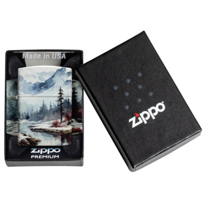 Запальничка Zippo (Зіппо) Frozen Valley 46702 Запальничка Zippo (Зіппо) Frozen Valley 46702