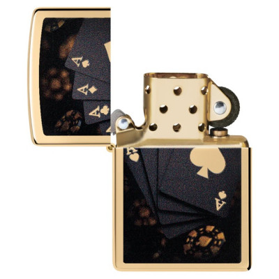 Запальничка Zippo (Зіппо) Lucky Aces 47141