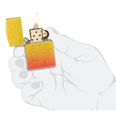 Запальничка Zippo (Зіппо) Ombre Orange Yellow Design 48512 Запальничка Zippo (Зіппо) Ombre Orange Yellow Design 48512