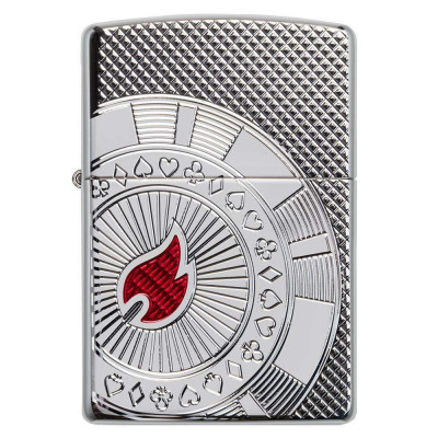 Запальничка  Zippo Poker Chip Design 49058