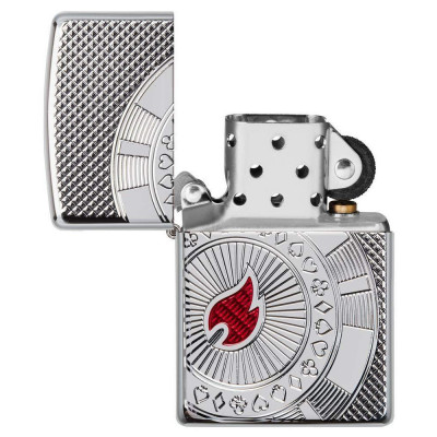 Запальничка  Zippo Poker Chip Design 49058