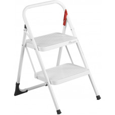 Драбина Rolser Taburete M/10 UNE 2 щаблі Blanco (MET003-1024) (931176)
