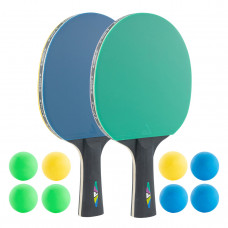 Набір для настільного тенісу Joola Colorato 2 Bats 8 Balls (54814) 930938