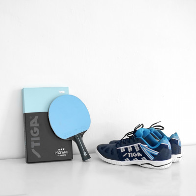 Ракетка для настільного тенісу Stiga Pro WRB Blue Edition 3 Star FL (1213-0006-01) 931185