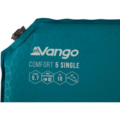 Килимок самонадувний Vango Comfort 5 Single Bondi Blue (SMQCOMFORB36A11) (929162)