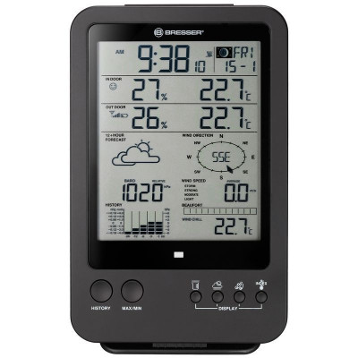 Метеостанція Bresser Weather Center 5-in-1 (7002510) (922419)
