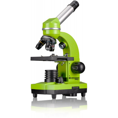 Мікроскоп Bresser Junior Biolux SEL 40x-1600x Green з адаптером для смартфона (8855600B4K000) (927062)