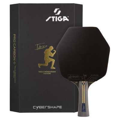 Ракетка для настільного тенісу Stiga Pro Carbon Plus Cybershape Truls Edition 5 Star FL (1215-1306-35) 932354