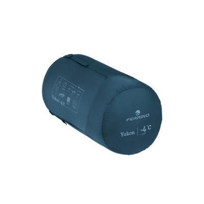 Спальний мішок Ferrino Yukon +4°C Blue-Grey Left (86380RBGSX) 932332