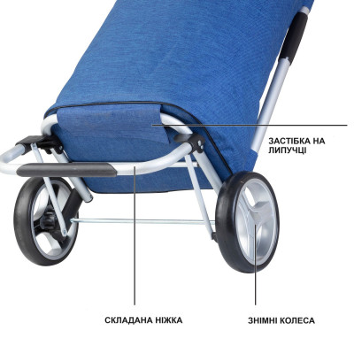 Сумка-візок ShoppingCruiser Foldable Blue (650061) (928362)