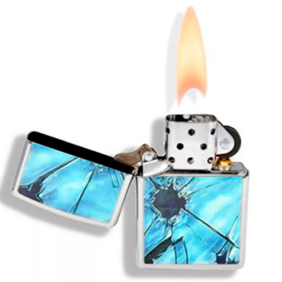 Запальничка "ZIPPO" BROKEN GLASS (250.325) Запальничка "ZIPPO" BROKEN GLASS (250.325)