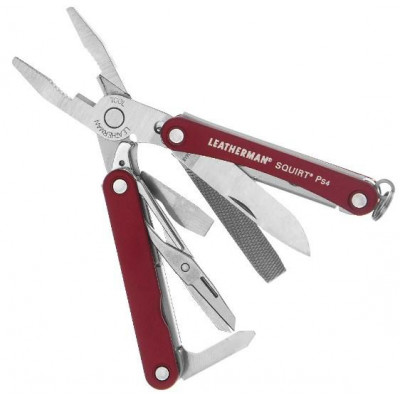 Мультитул Leatherman Squirt PS4 RED (831227)