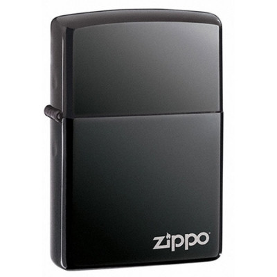 Запальничка Zippo (Зіппо) BLACK ICE w/ZIPPO LOGO 150 ZL